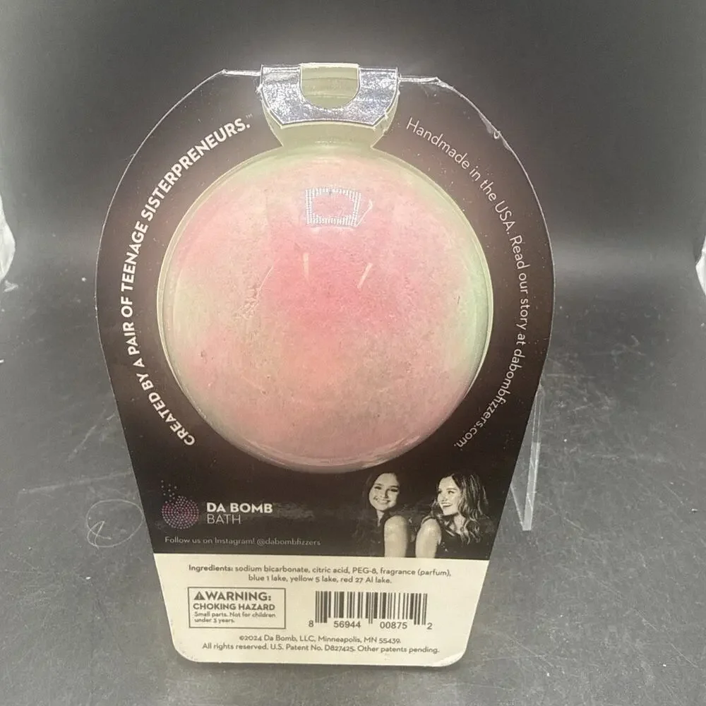Da Bomb Fun Size Bath Fizzers W Surprise Inside 3.5 Oz, MERMAID BOMB- Sea Mist